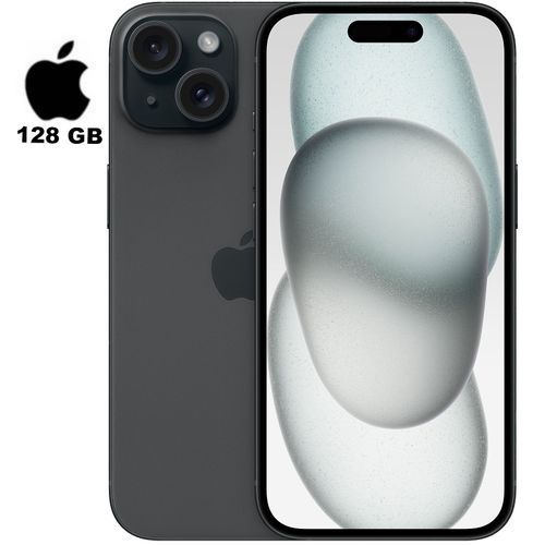 Apple Iphone 15 – 5G – 6.1″ – 6/128 Go – 48 Mpx – Noir
