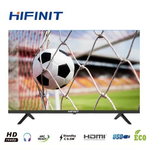 Hifinit 32″ LED Sans Bordure HD TV-USB-HDMI-Noir+WALL MOUNT