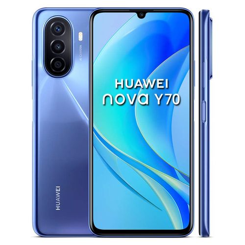 Huawei Nova Y70 – 6.75″ – 4/128Go – 48Mpx – Bleu